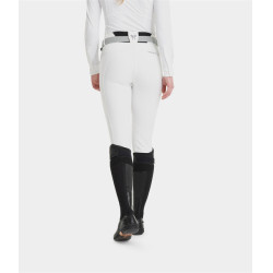 Pantalon X-Design Horse Pilot femme Blanc / gris