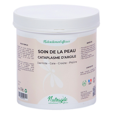 Pate d'argile Soins de la Peau Nutragile Pate d'argile Soins de la Peau Nutragile
