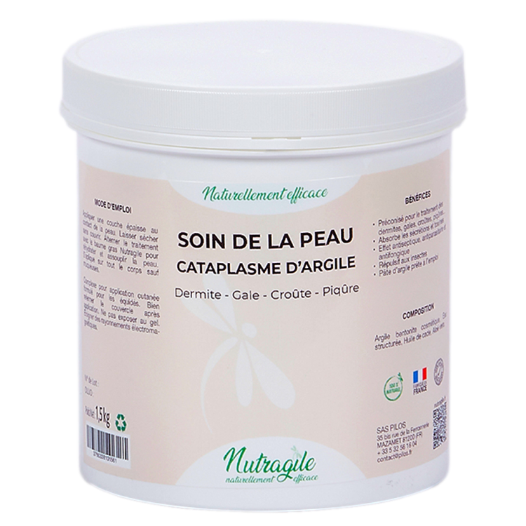 Pate d'argile Soins de la Peau Nutragile Pate d'argile Soins de la Peau Nutragile