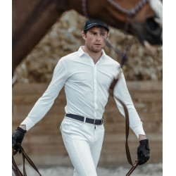Chemise de concours Aerolight manches longues homme Horse Pilot Blanc Chemise de concours Aerolight manches longues homme Horse Pilot Blanc