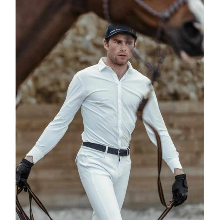 Chemise de concours Aerolight manches longues homme Horse Pilot Chemise de concours Aerolight manches longues homme Horse Pilot