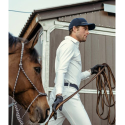 Chemise de concours Aerolight manches longues homme Horse Pilot Blanc Chemise de concours Aerolight manches longues homme Horse Pilot Blanc