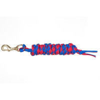 Longe en nylon tressé Finn-Tack Pro Bleu / rouge