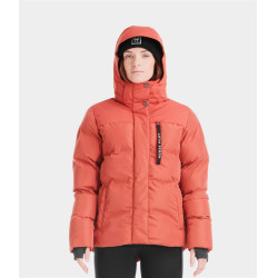 Parka Fahrenheit Horse Pilot femme Terracotta Orange