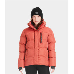 Parka Fahrenheit Horse Pilot femme Terracotta Orange