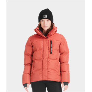 Parka Fahrenheit Horse Pilot femme Terracotta Orange