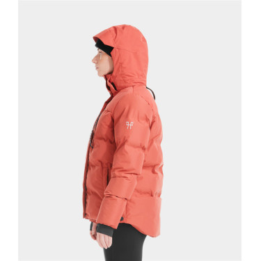 Parka Fahrenheit Horse Pilot femme Terracotta Orange