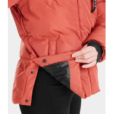 Parka Fahrenheit Horse Pilot femme Terracotta Orange