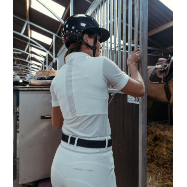 Polo Aeromesh manches courtes Horse Pilot femme Polo Aeromesh manches courtes Horse Pilot femme
