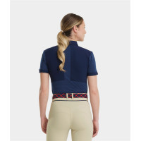 Polo Aeromesh manches courtes Horse Pilot femme Blanc Polo Aeromesh manches courtes Horse Pilot femme Blanc