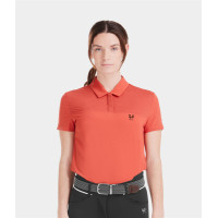 Polo Ariia Horse Pilot femme Terracotta Orange