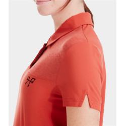 Polo Ariia Horse Pilot femme Terracotta Orange