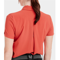 Polo Ariia Horse Pilot femme Terracotta Orange