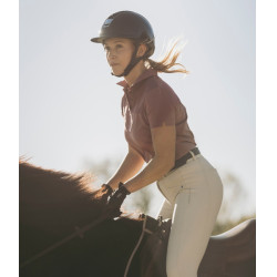 Polo Ariia Horse Pilot femme Rose foncé