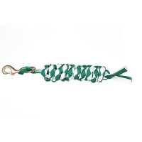 Longe en nylon tressé Finn-Tack Pro Vert / blanc Longe en nylon tressé Finn-Tack Pro Vert / blanc