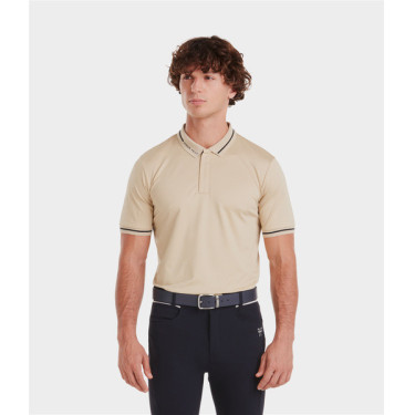 Polo Atlas Horse Pilot homme Latté Marron Polo Atlas Horse Pilot homme Latté Marron