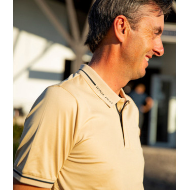 Polo Atlas Horse Pilot homme Latté Marron Polo Atlas Horse Pilot homme Latté Marron