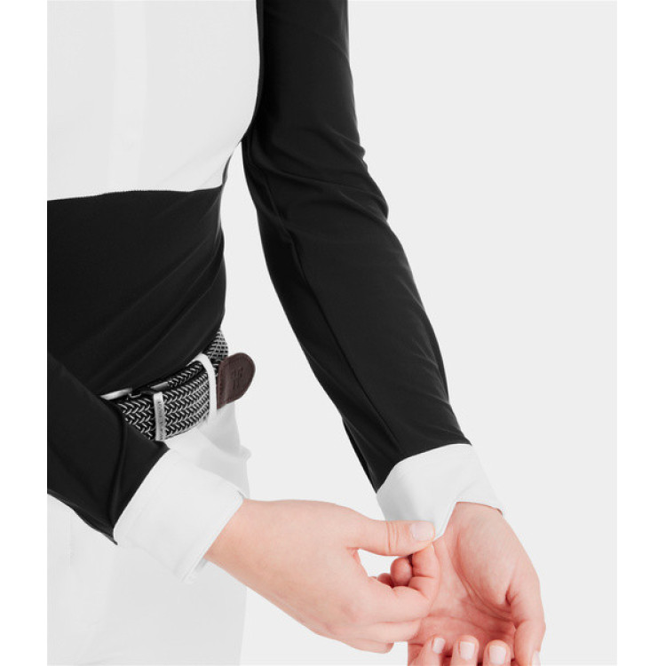 Polo de concours Monica Horse Pilot manches longues femme Polo de concours Monica Horse Pilot manches longues femme