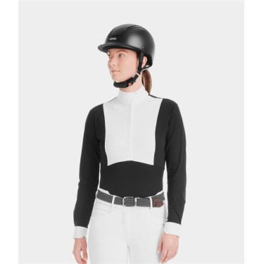 Polo de concours Monica Horse Pilot manches longues femme Polo de concours Monica Horse Pilot manches longues femme