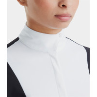 Polo de concours Monica Horse Pilot manches longues femme Dark night Noir Polo de concours Monica Horse Pilot manches longues femme Dark night Noir