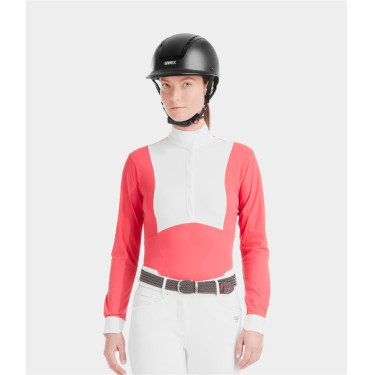 Polo de concours Monica Horse Pilot manches longues femme Polo de concours Monica Horse Pilot manches longues femme