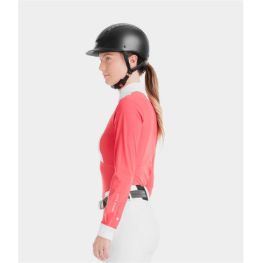 Polo de concours Monica Horse Pilot manches longues femme Polo de concours Monica Horse Pilot manches longues femme