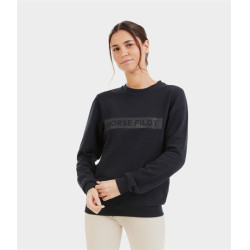 Sweat-shirt Horse Pilot Team femme