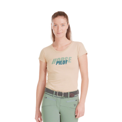 T-shirt Horse Pilot Team femme