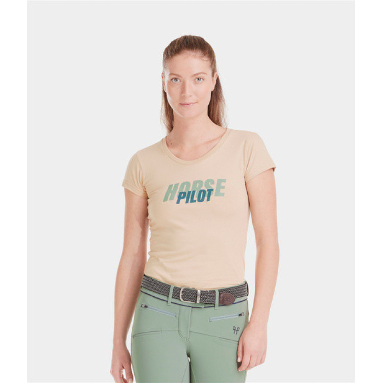 T-shirt Horse Pilot Team femme T-shirt Horse Pilot Team femme