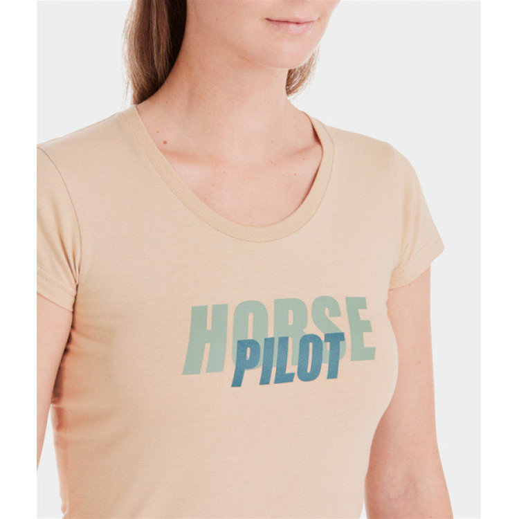 T-shirt Horse Pilot Team femme T-shirt Horse Pilot Team femme
