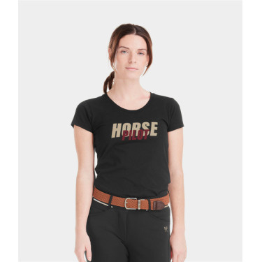 T-shirt Horse Pilot Team femme T-shirt Horse Pilot Team femme