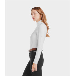 T-shirt Suntech Horse Pilot femme Blanc