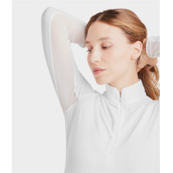 T-shirt Suntech Horse Pilot femme Blanc