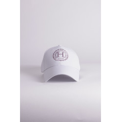 Casquette Impéria Harcour Blanc / parme