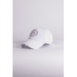 Casquette Impéria Harcour Blanc / parme