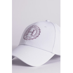 Casquette Impéria Harcour Blanc / parme