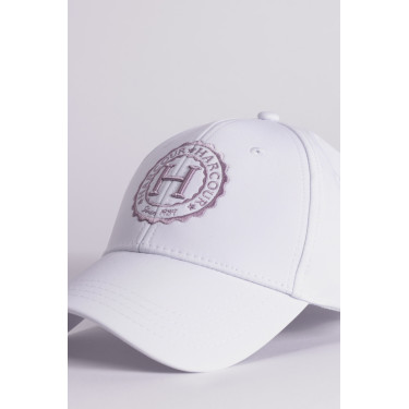 Casquette Impéria Harcour Blanc / parme