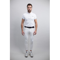 Pantalon équitation Costas Harcour homme Blanc