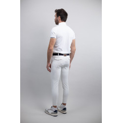 Pantalon équitation Costas Harcour homme Blanc