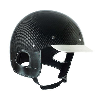Casque Finn-Tack Elite fibres de carbone Noir