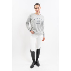 Sweat Unisex Galopea Harcour Gris chiné