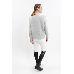 Sweat Unisex Galopea Harcour Gris chiné