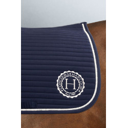 Tapis de selle Manchery Harcour Marine / linen Beige Tapis de selle Manchery Harcour Marine / linen Beige