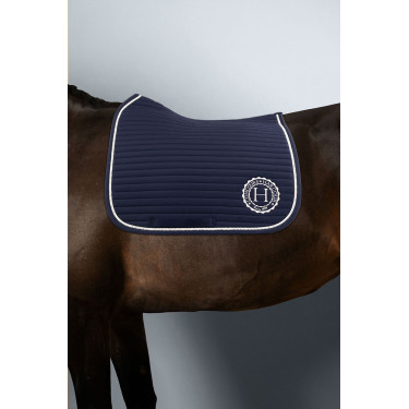 Tapis de selle Manchery Harcour Marine / linen Beige Tapis de selle Manchery Harcour Marine / linen Beige