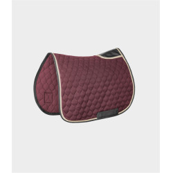 Tapis de selle Horse Pilot Bordeaux / noir