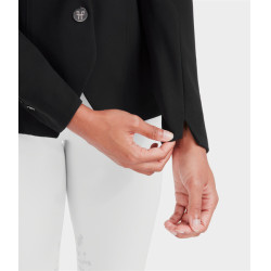 Veste de concours Aeromade Horse Pilot femme Noir logo argent Veste de concours Aeromade Horse Pilot femme Noir logo argent