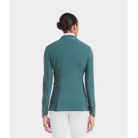 Veste de concours Aeromade Horse Pilot femme Balsam green logo argent Vert Veste de concours Aeromade Horse Pilot femme Balsam green logo argent Vert