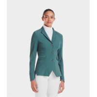 Veste de concours Aeromade Horse Pilot femme Balsam green logo vert
