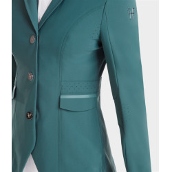 Veste de concours Aeromade Horse Pilot femme Balsam green logo vert Veste de concours Aeromade Horse Pilot femme Balsam green logo vert