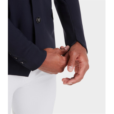 Veste de concours Aeromade Horse Pilot homme Dark night logo argent Veste de concours Aeromade Horse Pilot homme Dark night logo argent